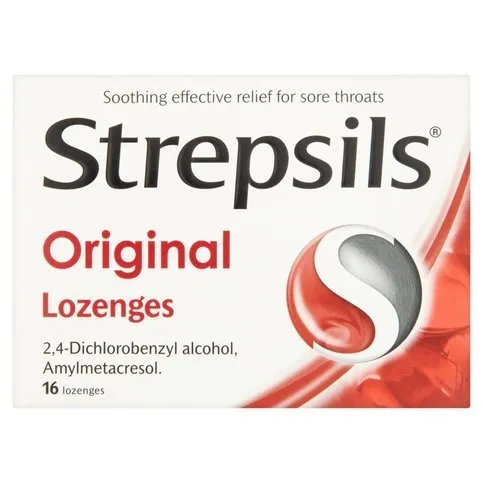 Strepsils Original Lozenges x16 for Sore Throat