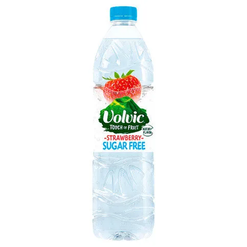 Volvic Touch Of Fruit Strawberry Mineral Water 1.5ltr