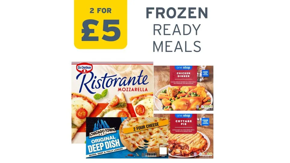 2 for £5: Frozen Ready Meals