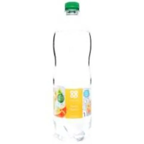 Co-op Sparkling Peach Flavour Spring Water 1ltr