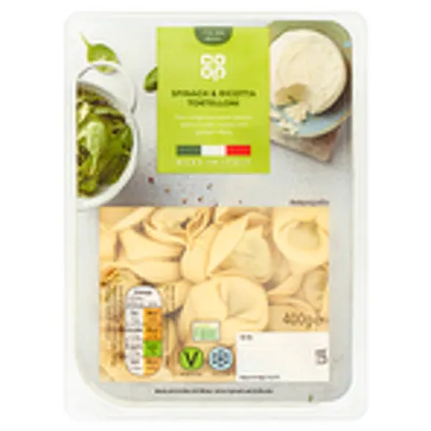Co-op Spinach & Ricotta Tortelloni 300g
