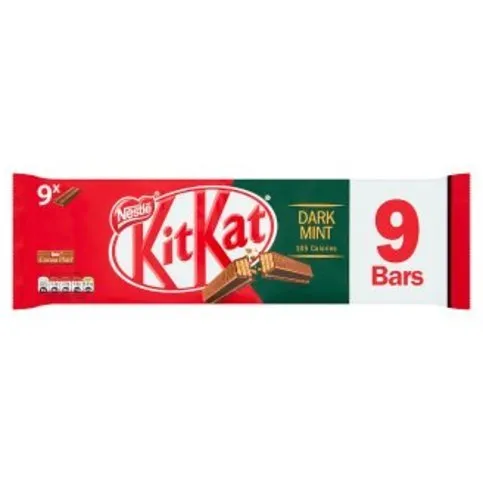 KitKat 2 Finger Dark Mint 9 x 20.7g (186.3g)
