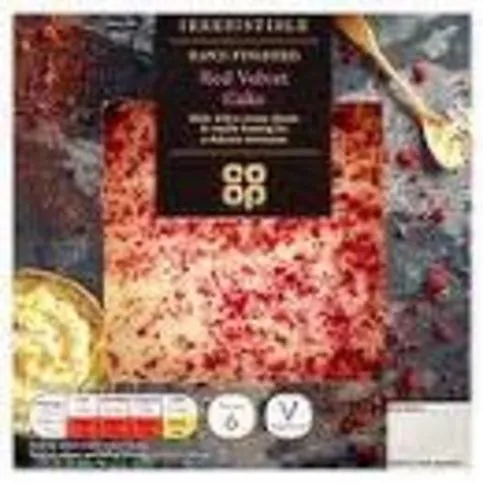 Co-op Irresistible Hand Finished Red Velvet Cake