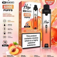 Higo Peachy pop 6000 kit