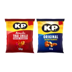 KP Peanuts 55g/65g Any 2 For £2.20