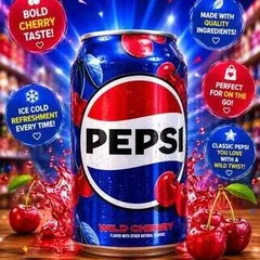Pepsi Wild Cherry 