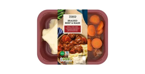 Tesco Braised Beef & Mash 400g