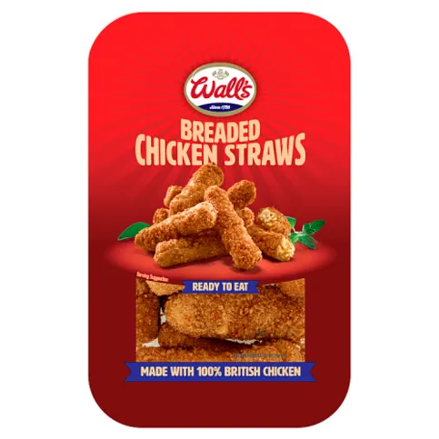Reduced - Wall's Breaded Chicken Straws 168g