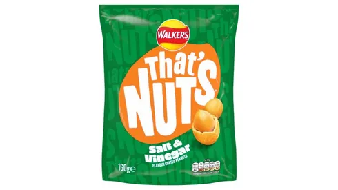 That's Nuts Walkers Salt & Vinegar 160g