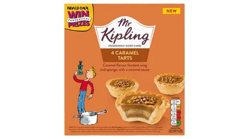 Mr Kipling Caramel Tarts 4's