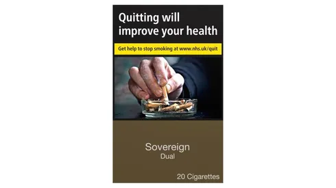 Sovereign Dual 20's Cigarettes