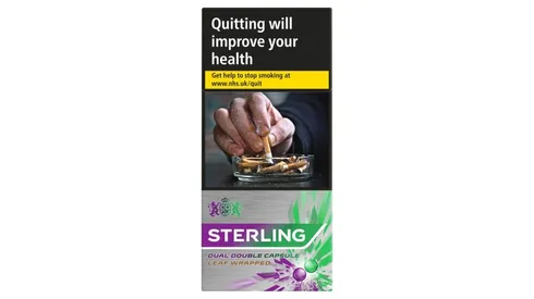 Sterling Dual Double Capsule Leaf Wrapped 10's