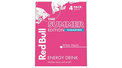 SAVE 45P: Redbull Sugar Free Summer Flavor 4 x 250ml (408876)