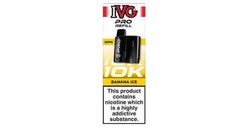 IVG Pro 12 Pods Banana Ice 20mg