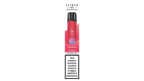 Elfbar 600 Kit Watermelon Prefilled Pod 20mg/ml