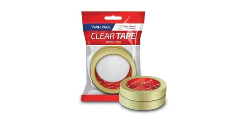 Clear Tape twin pack