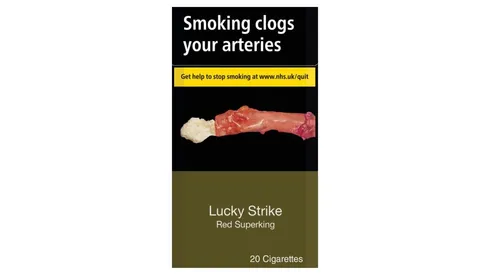 Lucky Strike Red Superking 20's Cigarettes