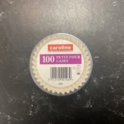 100 Petit Four Cases 
