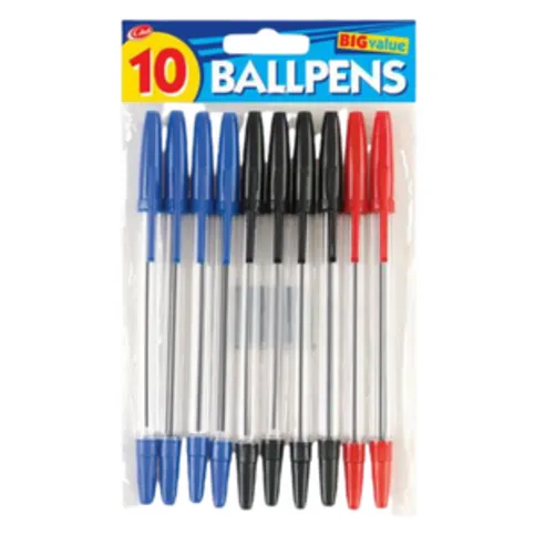 Big Value Ballpens 10 Pack