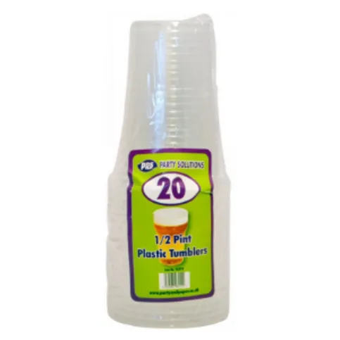 1/2 Pint Drink Tumblers 20 Pack