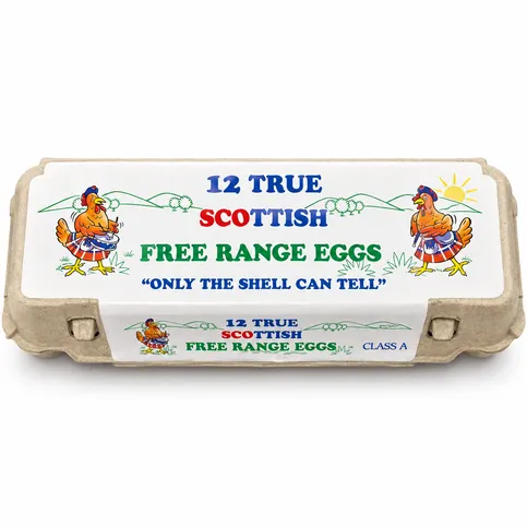 12 True Scottish Eggs Free Range Eggs
