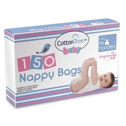 Fragranced Nappy Bags 150 Pack