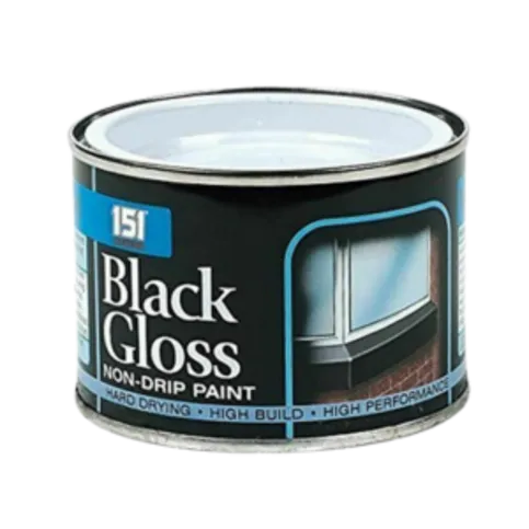 151 Coatings Non-Drip Black Gloss Paint - 180ml