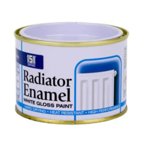 151 Coatings Radiator Enamel White Gloss Paint 180ml