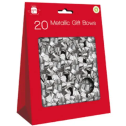 20 Metallic Gift Bows
