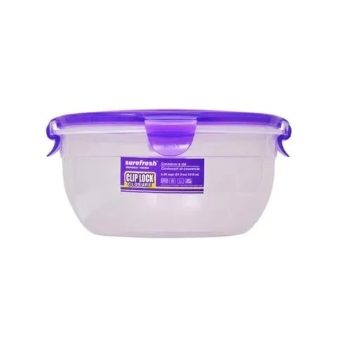 2 Pack Clear Storage Containers 