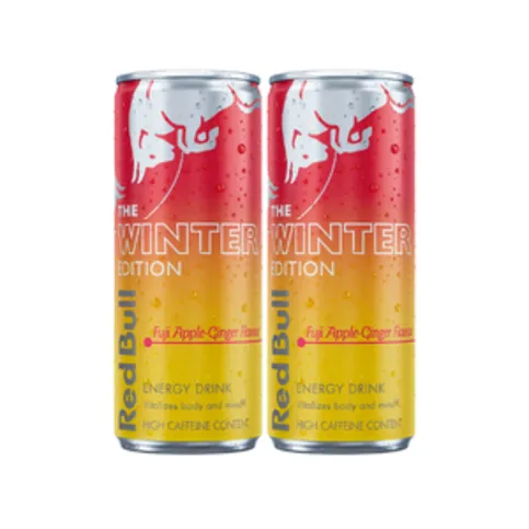 2 x Red Bull Fuji Apple and Ginger 330ml