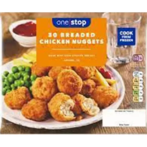 Breaded Chicken Nuggets 30 Pack