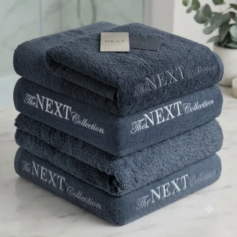 3 Pack Slate Blue Next Towels