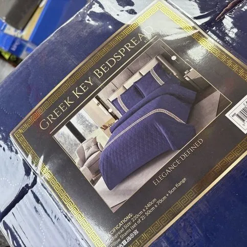 3pb Bedding Greek Style blue 