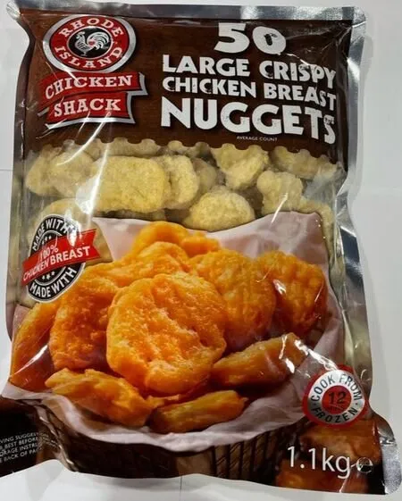 45 Large Crispy Chicken Breast Nuggets