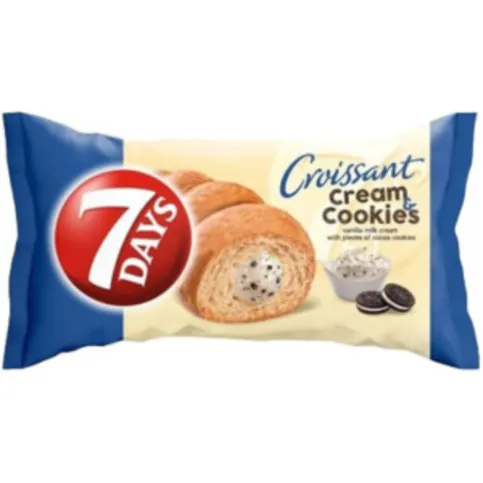 7 Days Cream & Cookies Croissant 80g