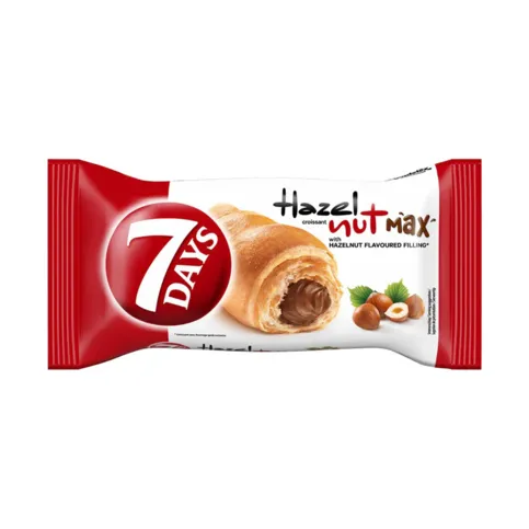 7DAYS CROISSANT HAZELNUT 80G