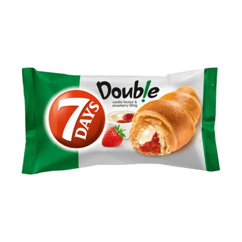 7DAYS CROISSANT VANILLA/STRAWBERRY 80G