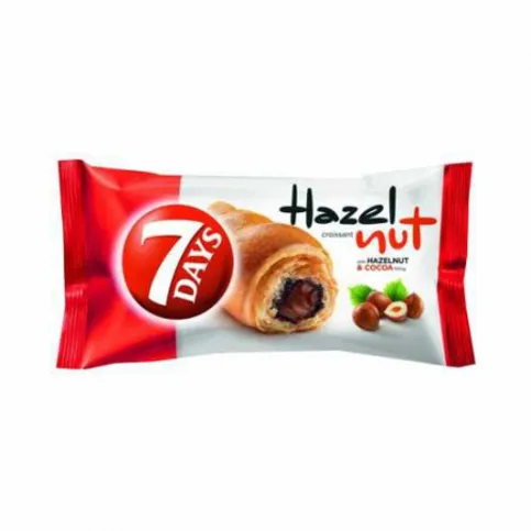 7 Days Croissant with Hazelnut Filling 60g