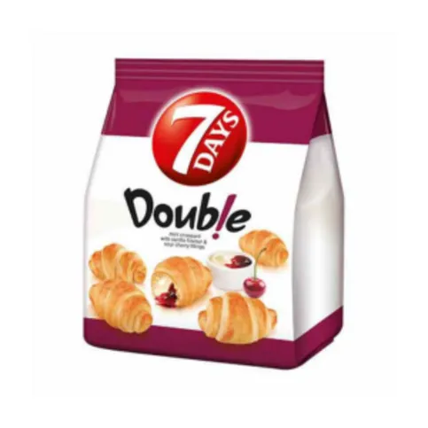 7 Days Mini Croissants Double Vanilla & Cherry 185g