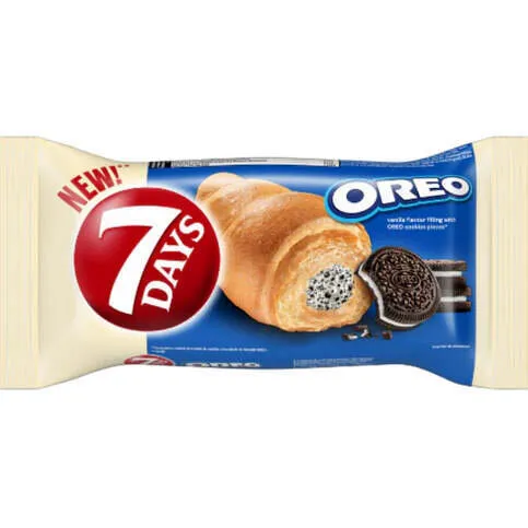 7days Oreo Vanilla Cream & Cookies Croissant 70g