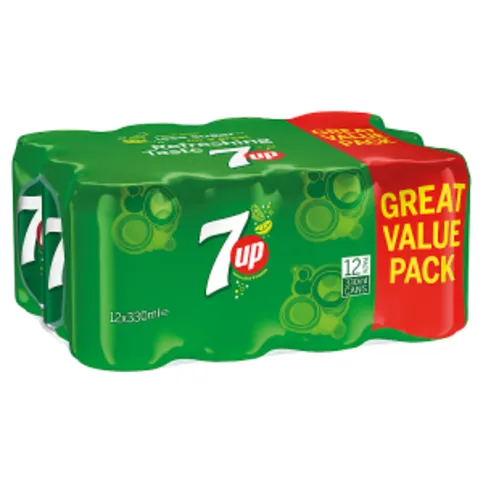 12x330ml 7up Cans 12x330ml