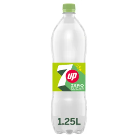 1.25l 7up Zero 1.25l
