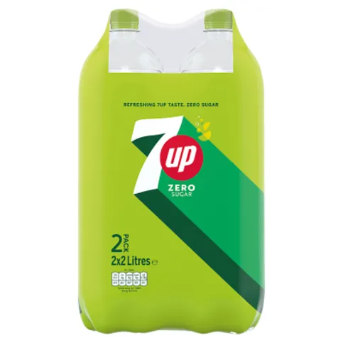 7UP Zero Sugar 2 x 2L