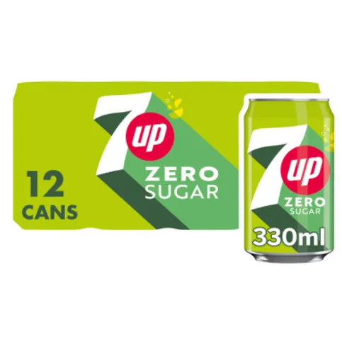 12x330ml 7 Up Zero 12x330ml