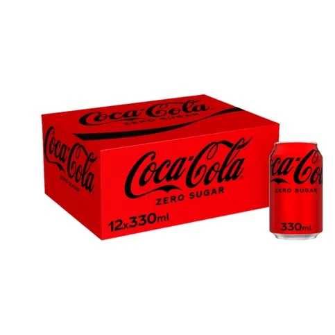 £8.50 Coke Zero 18*330ml 