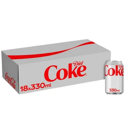 £8.50 Diet Coke 18*330ml 