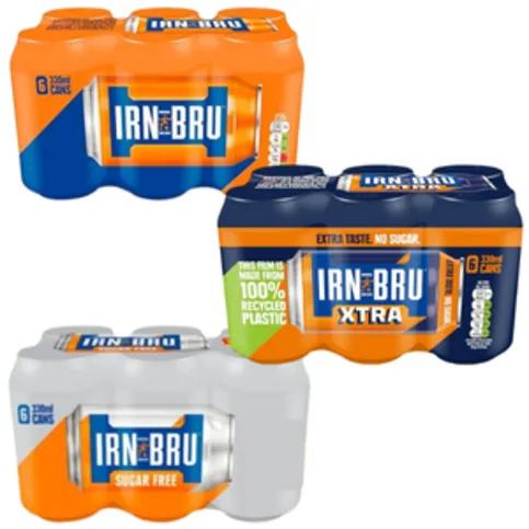 99p 6 Pack Irn Bru (Various)