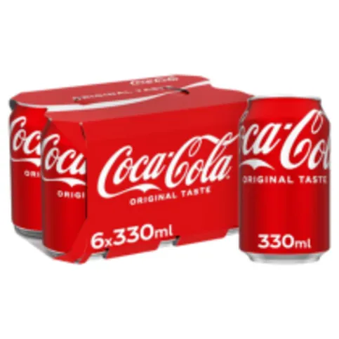 99p Coca-Cola 6 pack