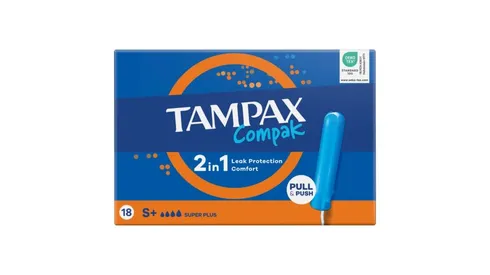 Tampax Compak Super Plus 18's